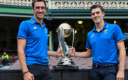 Mitchell Starc and Pat Cummins (image via getty)