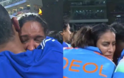 Women's World Cup 2025: Harmanpreet Kaur, Jemimah Rodrigues break down after India's historic semi-final win (image via X)