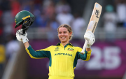 Women's World Cup 2025: Phoebe Litchfield scores century (image via getty)