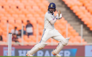KL Rahul scored a patient half-century (image via BCCI/X)