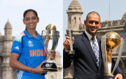 Harmanpreet Kaur MS Dhoni (Image Credit - Twitter X)