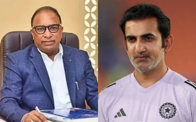 Devajit Saikia and Gautam Gambhir (Image Credit- Twitter/X)
