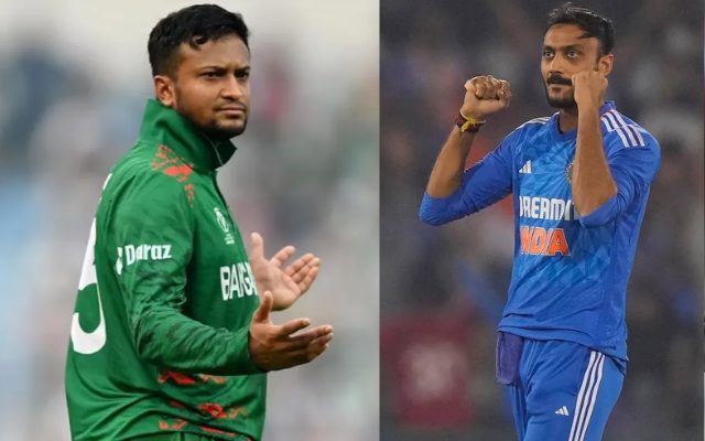 Shakib Al Hasan and Axar Patel (Image Credit- Twitter/X)