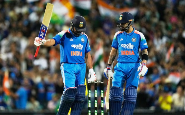 Virat Kohli and Rohit Sharma (Image credit - Twitter X)