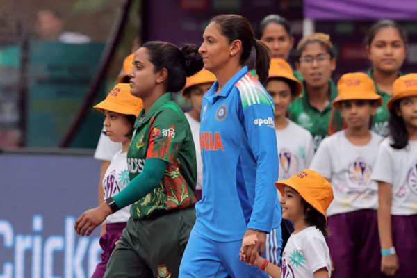 Harmanpreet Kaur Nigar Sultana (Image credit Twitter - X)