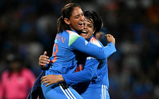 Women's World Cup 2025, Final: India lifts their first women's world cup title (image via getty)