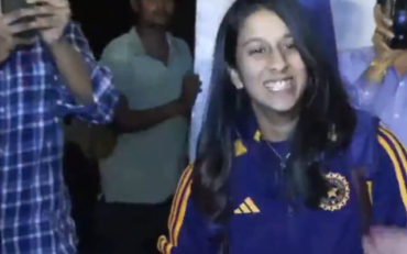 Women's World Cu 2025: team India arrives in delhi (image via X)