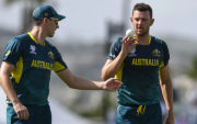 Pat Cummins and Josh Hazlewood (Image Credit- Twitter X)