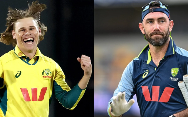 Cooper Connolly and Glenn Maxwell (Image Credit- Twitter X)