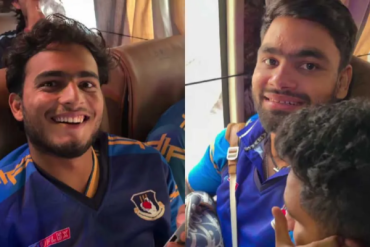 Rinku and UP teammates (Image credit Twitter - X)