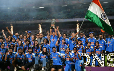 Top 4 best cricket moments for Team India in 2025 (image via getty)