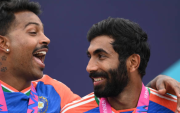 IND vs NZ 2026: Hardik Pandya and Jasprit Bumrah (image via getty)