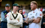 Ashes 2025-26: Ben Stokes (R) and Steve Smith (L) [image via getty]