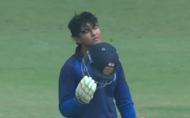 Vaibhav Suryavanshi (image via BCCI Domestic/X)