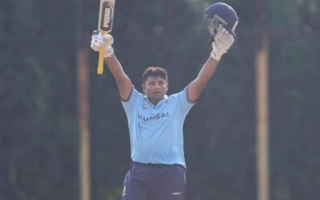 SMAT 2025: Sarfaraz Khan (image via X)