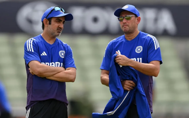 Gautam Gambhir and Ajit Agarkar (Image Credit- Twitter X)