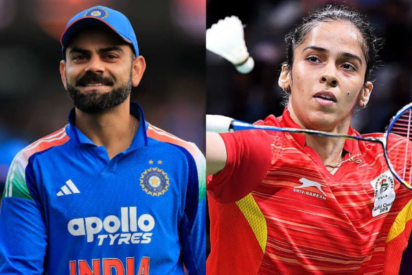Virat Kohli Saina Nehwal (Image credit Twitter - X)