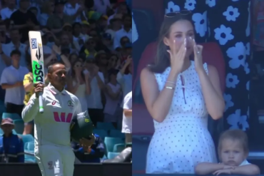 Usman Khawaja’s wife (Image credit Twitter - X)