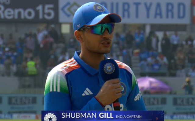 IND vs NZ 2026, 1st ODI: India elected to bowl first (image via JioHotstar)