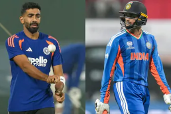  Abhishek Sharma and Jasprit Bumrah (Image credit Twitter - X) 