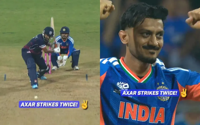 T20 WC 2026, IND vs USA: Axar Patel (image via X)