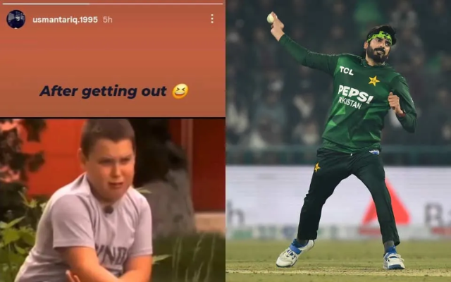 PAK vs AUS 2026: Usman Tariq slams Cameron Green (image via X)