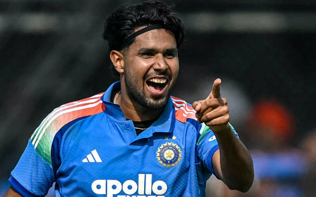 Harshit Rana (image via getty)