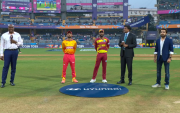 T20 WC 2026, ZIM vs WI: Zimbabwe opted to bowl first (image via JioHotstar)