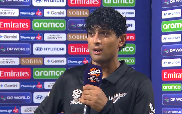 T20 WC 2026, NZ vs SL: Rachin Ravindra (image via JioHotstar)