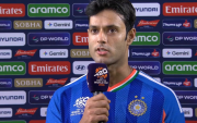 IND vs NED: Shivam Dube (image via JioHotstar)