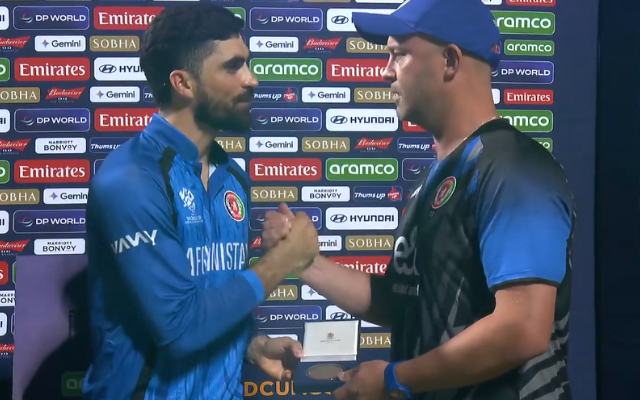 AFG vs CAN: Ibrahim Zadran (image via JioHotstar)