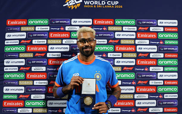 T20 World Cup 2026: Hardik Pandya (image via getty)