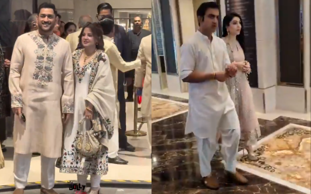 MS Dhoni and Gautam Gambhir (Image Credit- Twitter X)