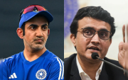 Gautam Gambhir and Sourav Ganguly (Image Credit- Twitter X)