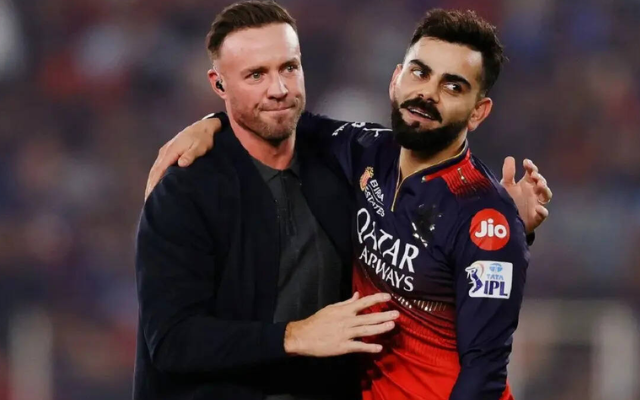 Virat Kohli is Still the Heartbeat of RCB: AB de Villiers Ahead of IPL 2026 (image via getty)