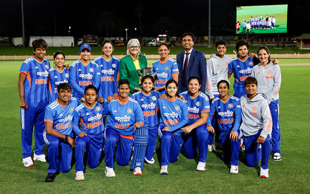 SA W vs IND W 2026: BCCI announce 15-member T20I squad (image via getty)