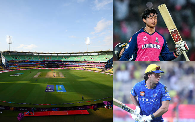 IPL 2026: RR vs CSK, pitch report (image via getty)