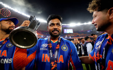T20 WC 2026: Sanju Samson (image via getty)