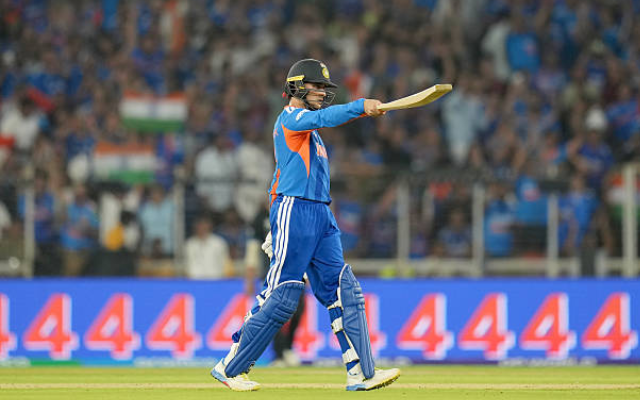IND vs NZ, Final: Abhishek Sharma (image via getty)