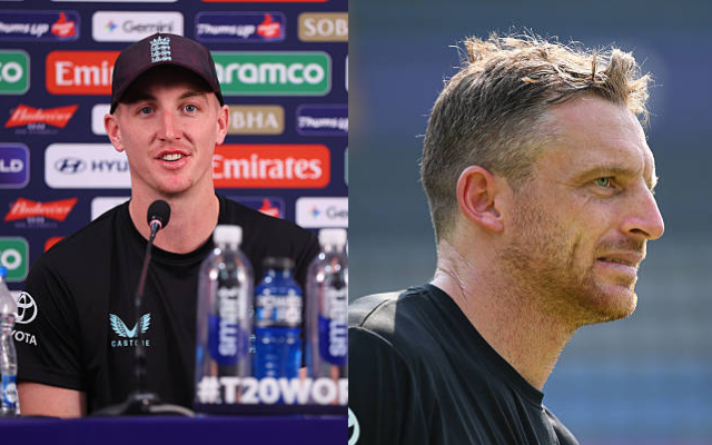 T20 WC 2026: England Captain Harry Brook breaks silence on Jos Buttler’s form (image via getty)