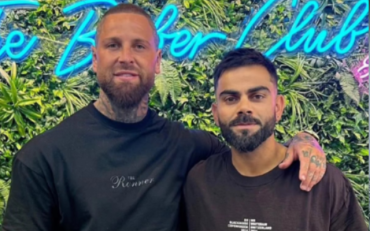 IPL 2026: Virat Kohli new haircut (image via X)