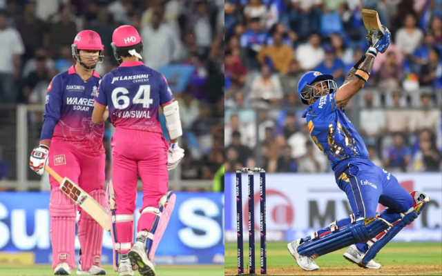 Rajasthan Royals vs Mumbai Indians (Image Credit- Twitter X)
