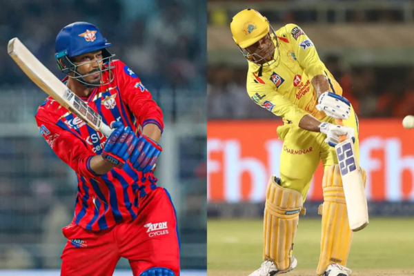 MS Dhoni Mukul Choudhary (Image credit Twitter - X)