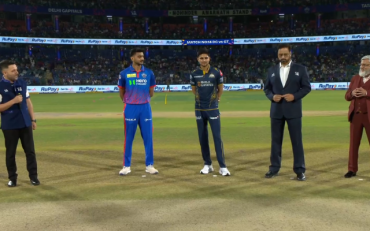 IPL 2026, DC vs GT: Delhi won the toss and opted to field first (image via JioHotstar)