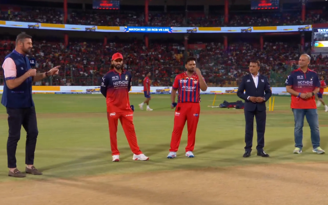 IPL 2026, RCB vs LSG: rcb opted to field first (image via JioHotstar)