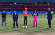 IPL 2026, RR vs SRH: SRH opted to field first after winning the toss (image via JioHotstar)