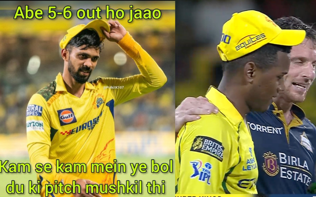 IPL 2026, CSK vs GT: TOP 10 memes (image via X)