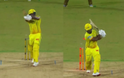 IPL 2026: KKR's Kartik Tyagi knocks Sanju Samson's stumps after being hit for massive six (image via X)