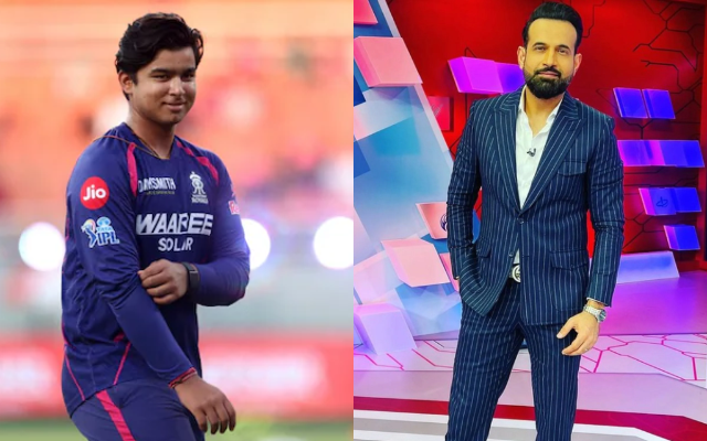 Vaibhav Sooryavanshi and Irfan Pathan (Image Credit- Twitter X)