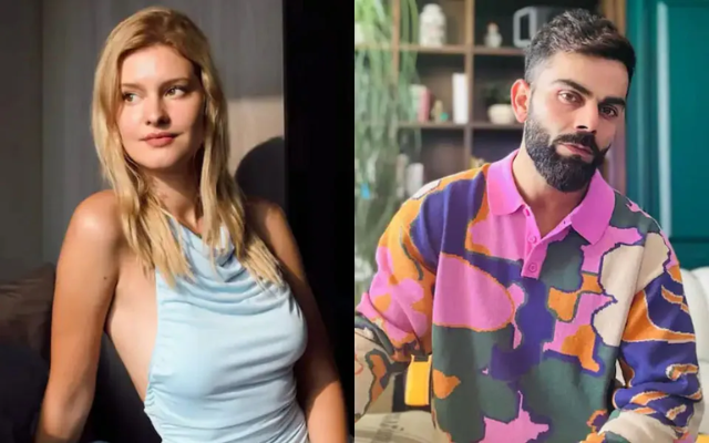 LizLaz and Virat Kohli (Image Credit- Twitter X)
